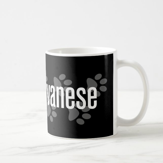 Taza De Café I (corazón) Havanese (Derecha)