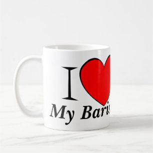 Taza De Café I corazón mi Barista