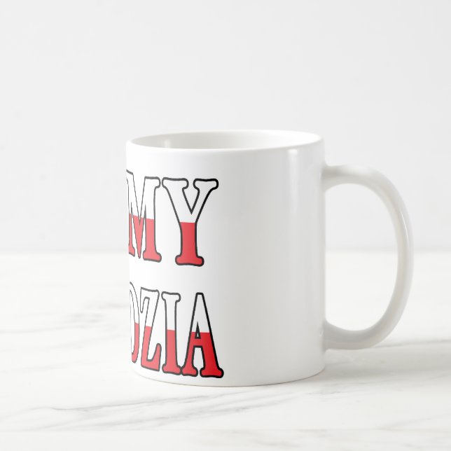 Taza De Café I corazón mi Dziadzia (Derecha)