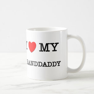 Taza De Café I corazón mi GRANDDADDY