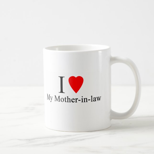 Taza De Café I corazón mi suegra (Derecha)