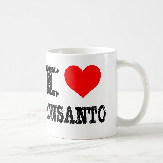 Taza De Café I corazón Monsanto (Derecha)