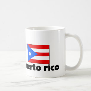 TAZA DE CAFÉ I CORAZÓN PUERTO RICO