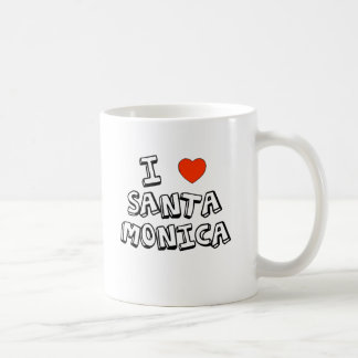 Taza De Café I corazón Santa Mónica
