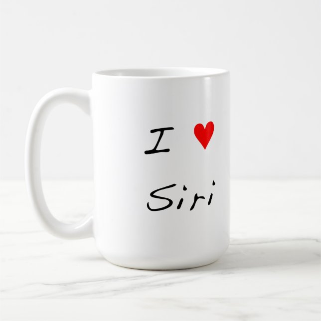 Taza De Café I corazón Siri (Izquierda)