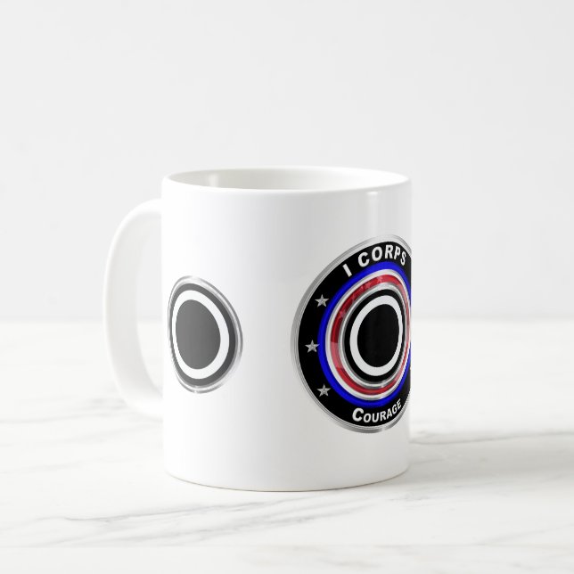 Taza De Café I Corps "America's Corps" (Anverso izquierdo)
