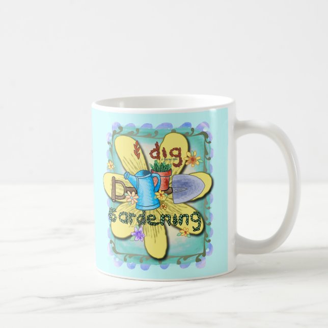 Taza De Café I Dig Gardening (Derecha)