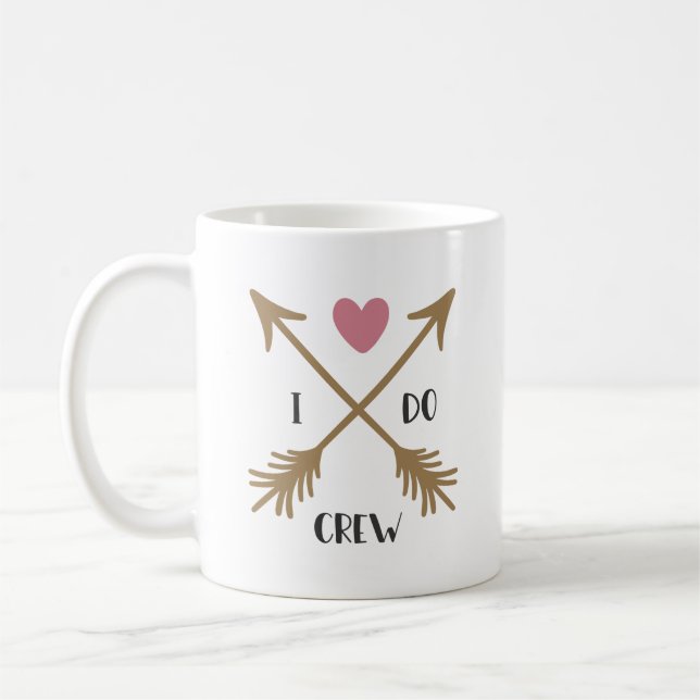 Taza De Café I DO CREW Boda Propuesta (Izquierda)