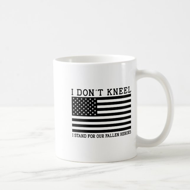 Taza De Café I Dont Kneel  (Derecha)