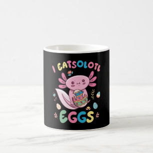 Taza De Café I Eatsolotl Huevos Rabbit Axolotl Bunny Easter