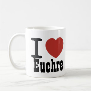 Taza De Café I Euchre del corazón