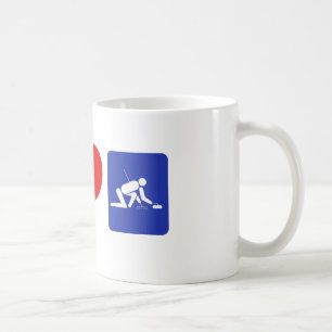 Taza De Café I Heart Curling