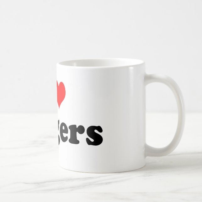 Taza De Café I Heart Gingers (Derecha)