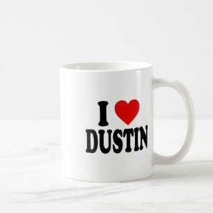 Taza De Café I Heart Love Dustin _1