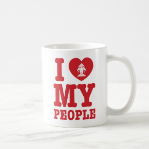Taza De Café I Heart (Love) Erawan My Lao People