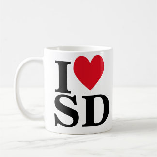 Taza De Café I Heart SD