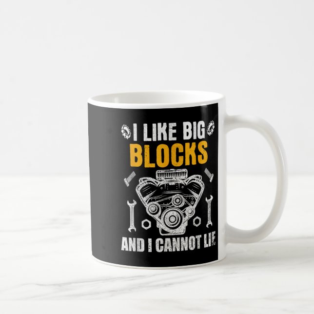 Taza De Café I Like Big Blocks And I Cannot Lie  (Derecha)