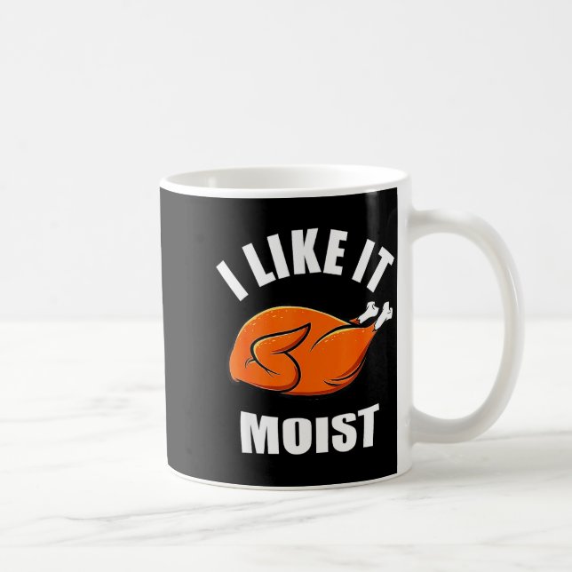 Taza De Café I Like It Mois Thanksgiving Costume Turkey Leg Day (Derecha)