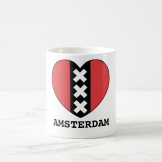 Taza De Café I LOVE AMSTERDAM mok By Amsterdamned