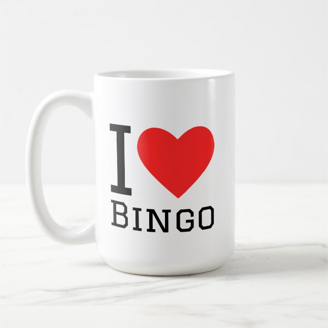 Taza De Café I love bingo (Izquierda)