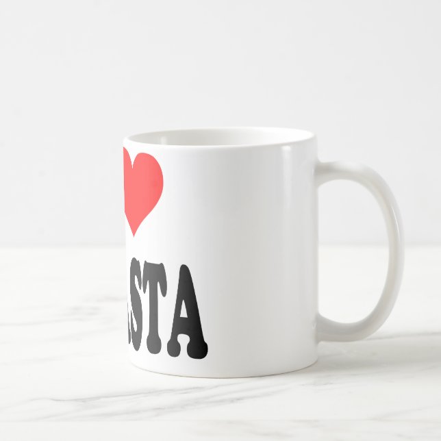 Taza De Café "I Love Canasta" Mug (Derecha)