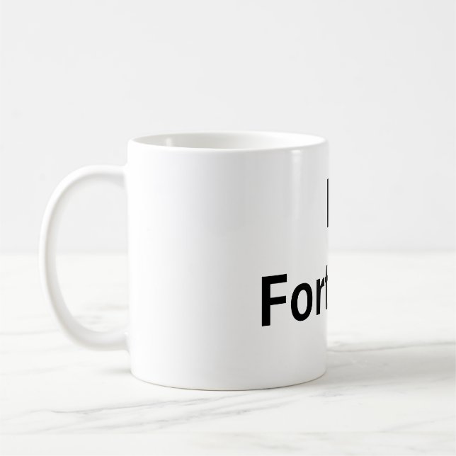 Taza De Café I love Fortaleza (Izquierda)