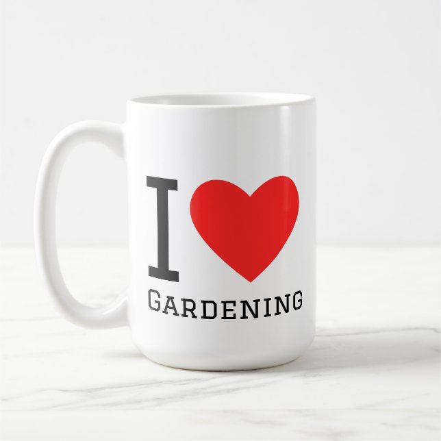 Taza De Café I love gardening (Izquierda)