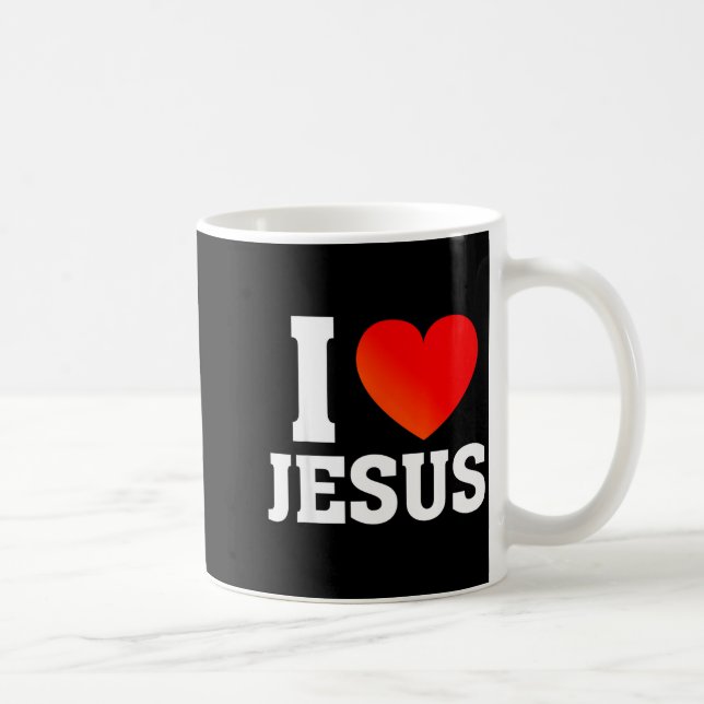 Taza De Café I Love Jesus  (Derecha)