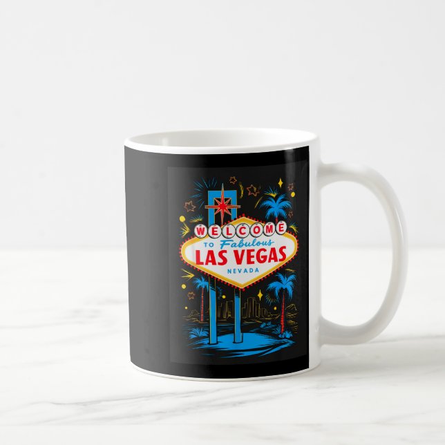 Taza De Café I Love Las Vegas Nevada City Vegas Souvenir Las Ve (Derecha)