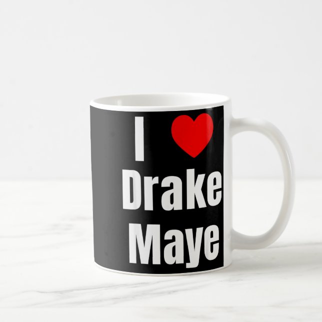 Taza De Café I Love Maye Qb Football Fan  (Derecha)