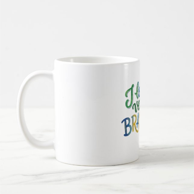 Taza De Café I Love My Brazilian Version (Izquierda)
