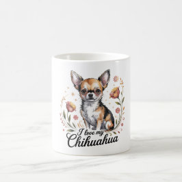 Taza De Café I love my chihuahua 