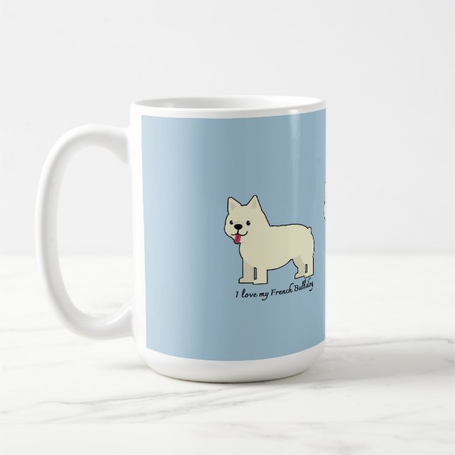 Taza De Café I love my French Bulldog (Izquierda)