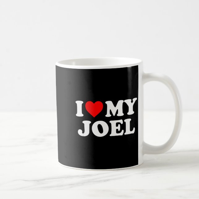 Taza De Café I Love My Joel  (Derecha)