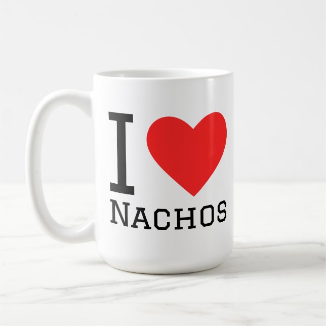 Taza De Café I love nachos (Izquierda)