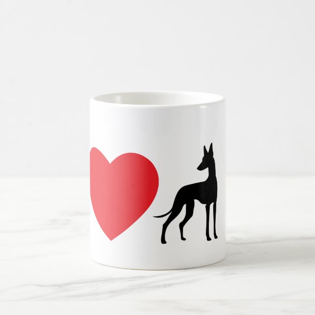 Taza De Café I love Podencos Mug (Centro)