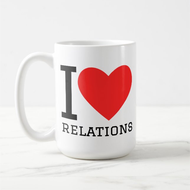Taza De Café I love relations (Izquierda)