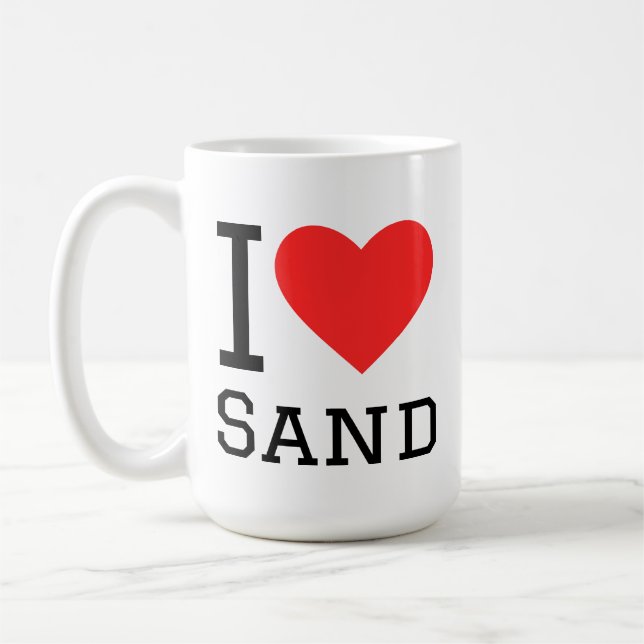 Taza De Café I love sand (Izquierda)