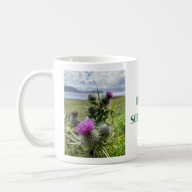 Taza De Café I love Scotland. Coffee mug (Izquierda)