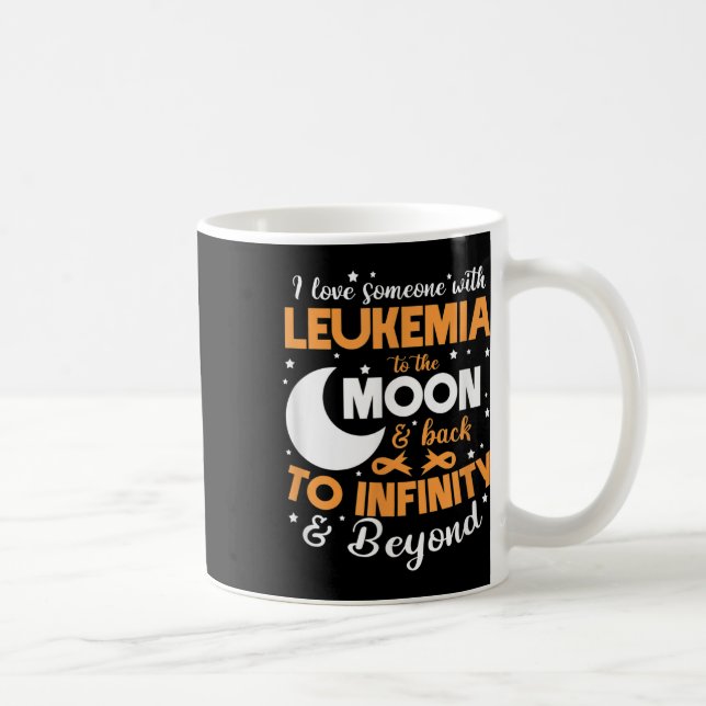 Taza De Café I Love Someone With Leukemia Awareness Support  (Derecha)