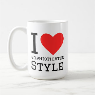 Taza De Café I love sophisticated style