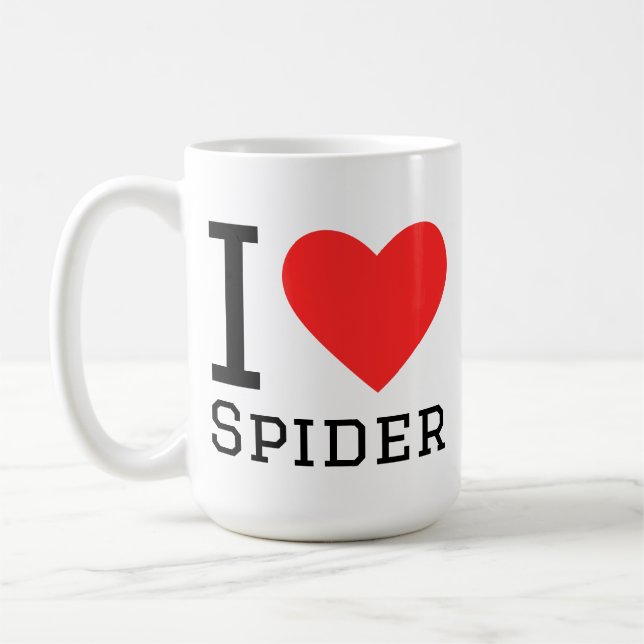 Taza De Café I love spider (Izquierda)