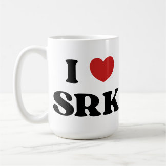 Taza De Café I love SRK - I Love Shahrukh Khan