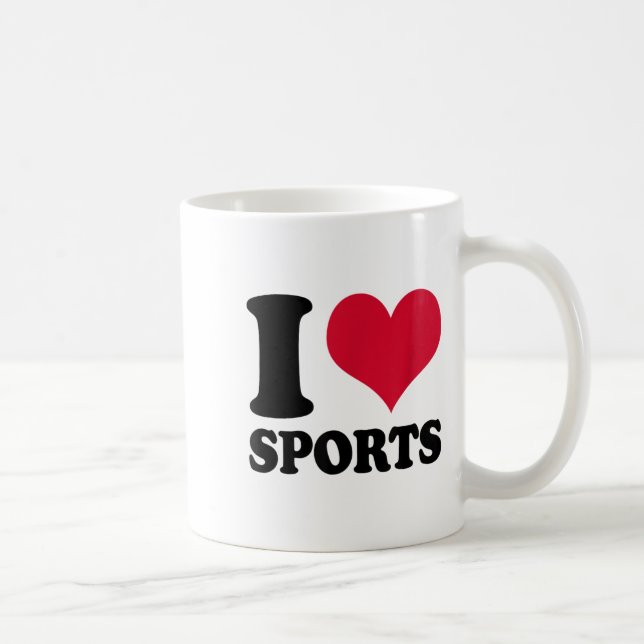 Taza De Café I Love Srts Fitness Motivation  (Derecha)