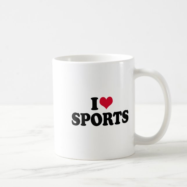 Taza De Café I Love Srts Fitness Motivation  (Derecha)