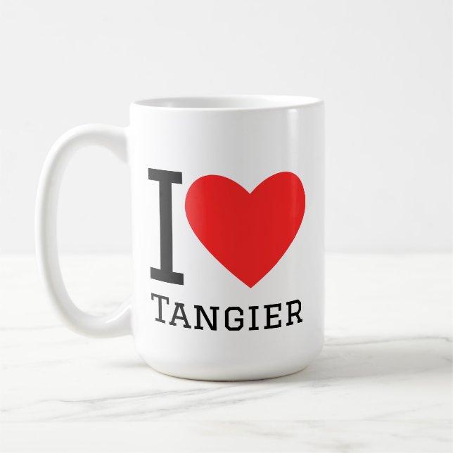 Taza De Café I love tangier (Izquierda)
