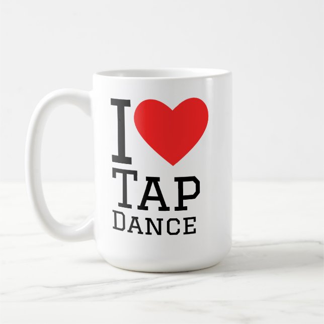 Taza De Café I love tap dance (Izquierda)