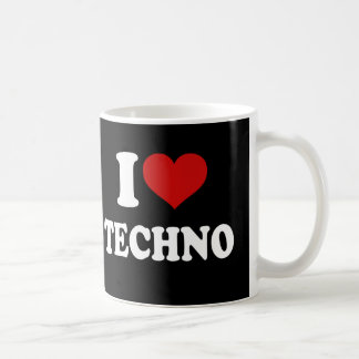 Taza De Café I Love Techno