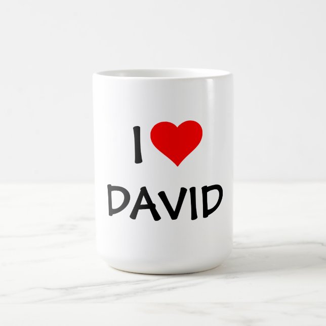 TAZA DE CAFÉ "I LOVE _____" TEMPLATE--ADD YOUR OWN NAME (Centro)
