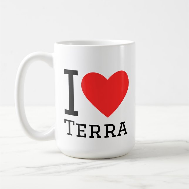 Taza De Café I love terra (Izquierda)